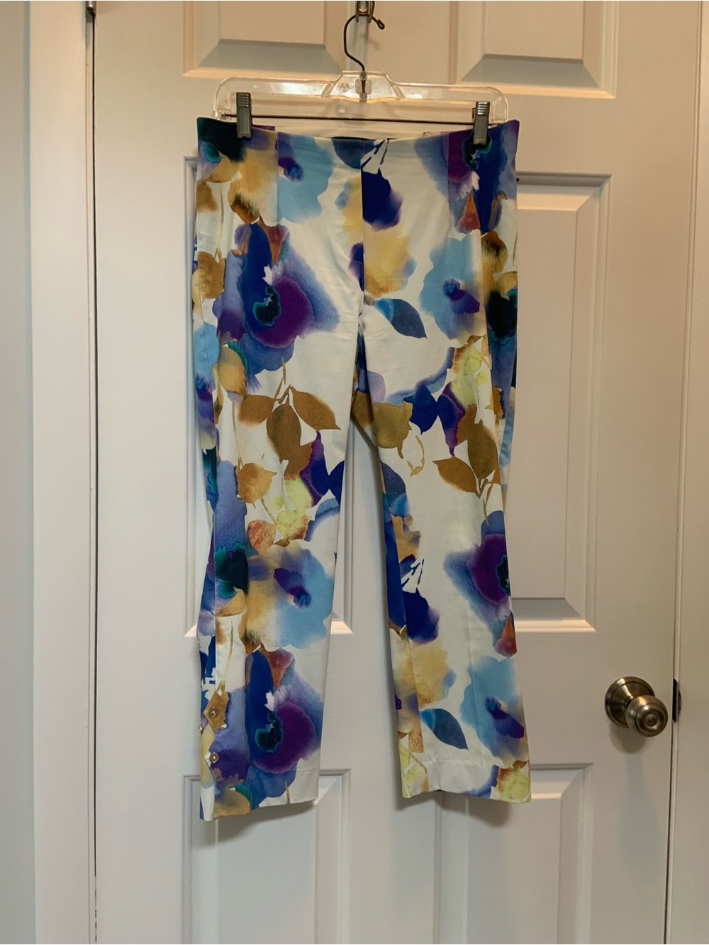 Women’s  Floral Print Stretch Pants -
